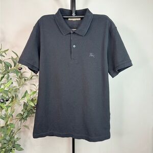 Burberry Brit Black Men Polo Shirt